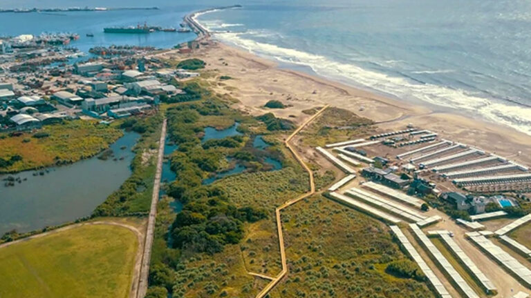 Contaminación de playa pública en el puerto: Coomarpes agotó las instancias