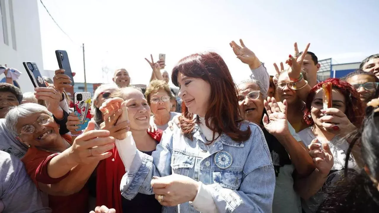 Cristina Kirchner empezó la campaña para el PJ y habló de un «programa de gobierno»
