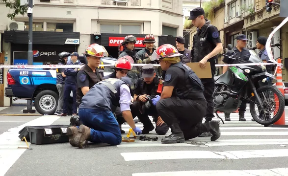 Explotó un drone cerca de la Embajada de Israel y Patricia Bullrich buscó llevar tranquilidad