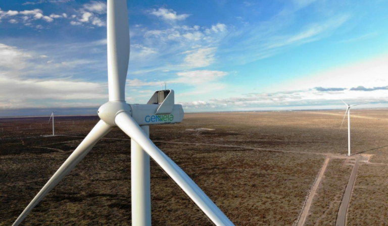 Tandil: la empresa Genneia anunció que comienza a operar el parque eólico La Elbita