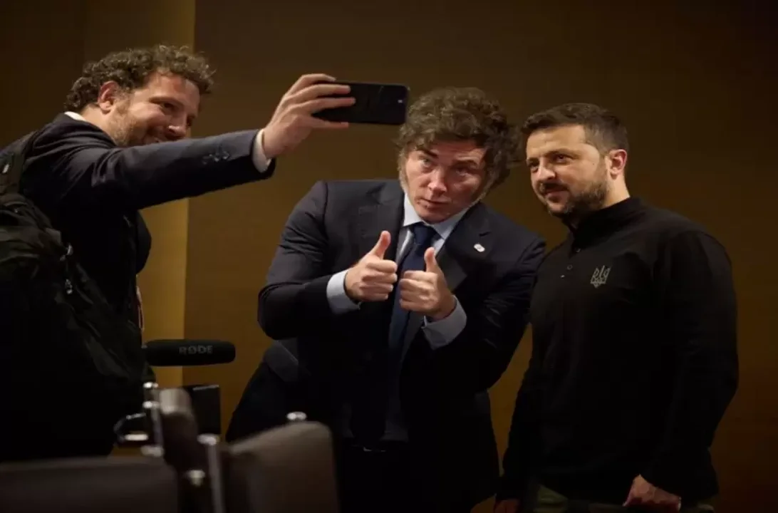 Milei mantuvo un diálogo con Zelensky sobre «áreas clave» de cooperación entre Ucrania y Argentina