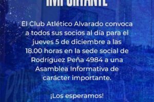 Alvarado informará a sus socios cuánto cuesta jugar la Primera Nacional y » Presidente se busca «