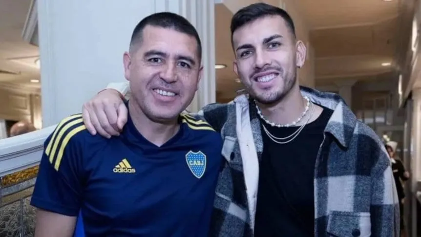 La reacción de Riquelme cuando le preguntaron por Paredes y Dybala a Boca: «Hay cosas que escuchás»