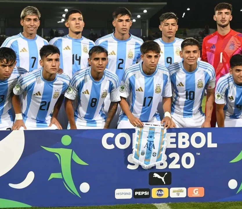 Argentina busca su segundo triunfo ante Colombia en el Sudamericano Sub-20