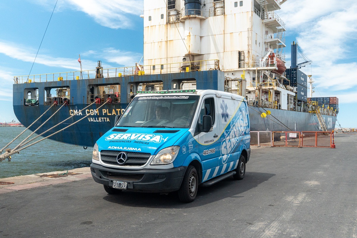 Amplían capacitación y equipamiento de emergencias para los trabajadores del puerto de Mar del Plata