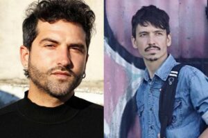 Doctor Chinaski y Guido Arce en una charla musicalizada este miércoles en Club Mole