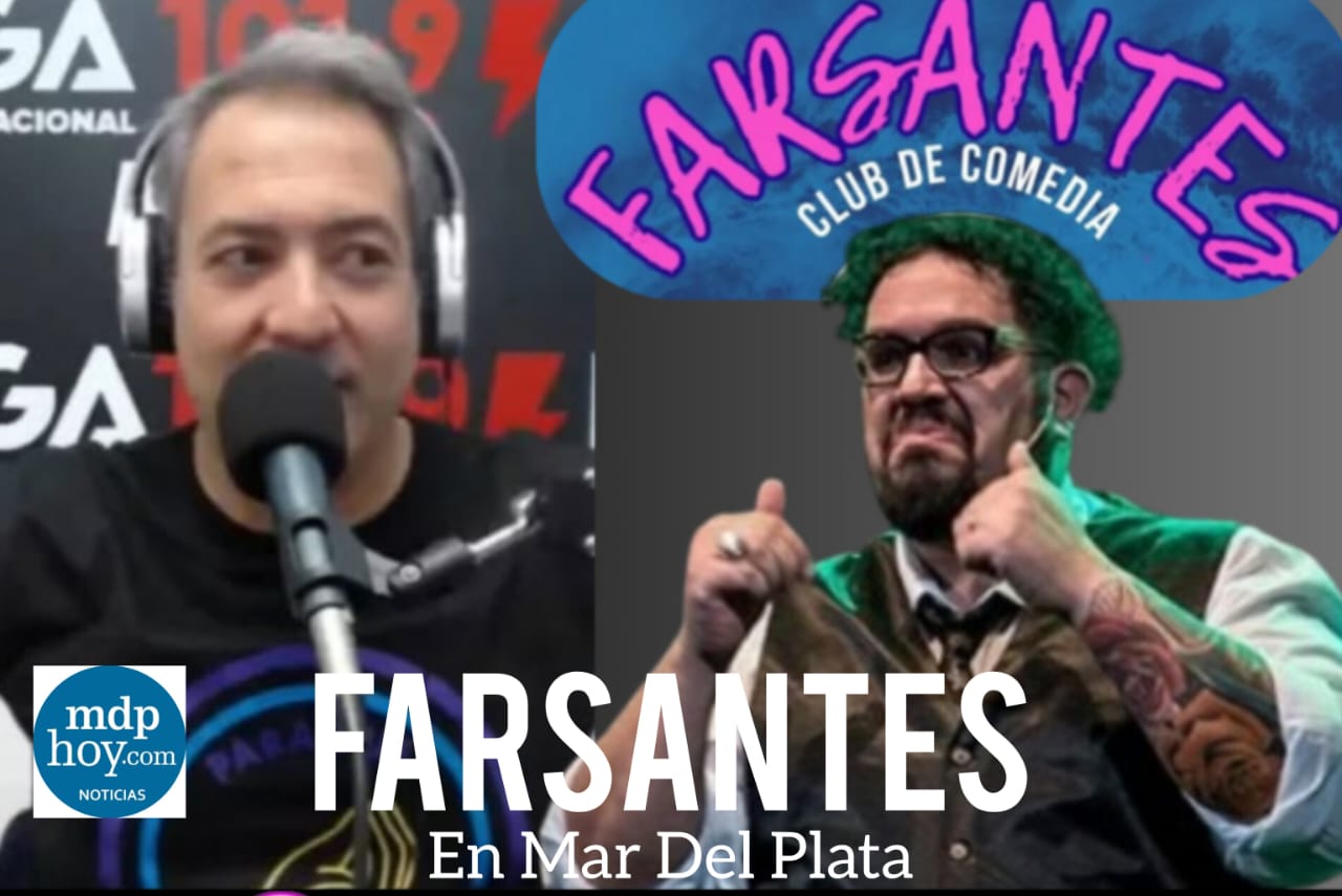 Fer Crisci llega a Mar del Plata con el Club de Comedia “Farsantes”