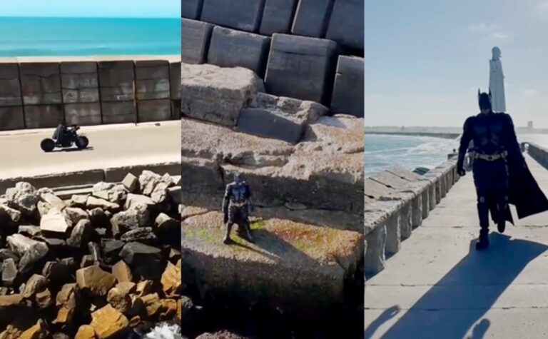 The Batman Córdoba en Mar del Plata: visita al Materno Infantil y un video que destaca la belleza de la ciudad