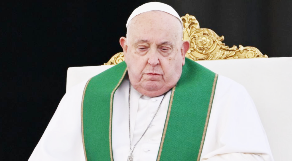 El Papa mostro una «esperanzadora mejoría» y hasta bromeó con Meloni