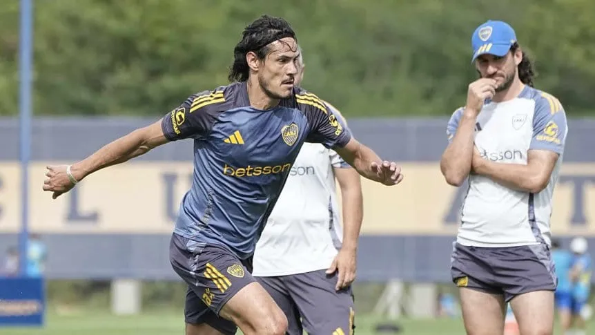 Con Cavani a la par y Palacios diferenciado, Boca ya piensa en Alianza Lima