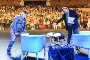 Felipe Pigna y Pedro Saborido se presentan con entradas agotadas