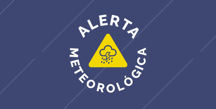Domingo y lunes con alerta amarilla por lluvias para gran parte de la provincia