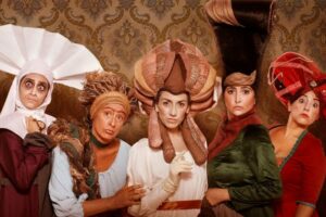 La comedia histórica “Damas bravas” sube a escena en la Sala Piazzolla