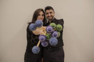 Dúo de piano y vibrafón, este sábado al mediodía en el Café Teatral Emilio Alfaro