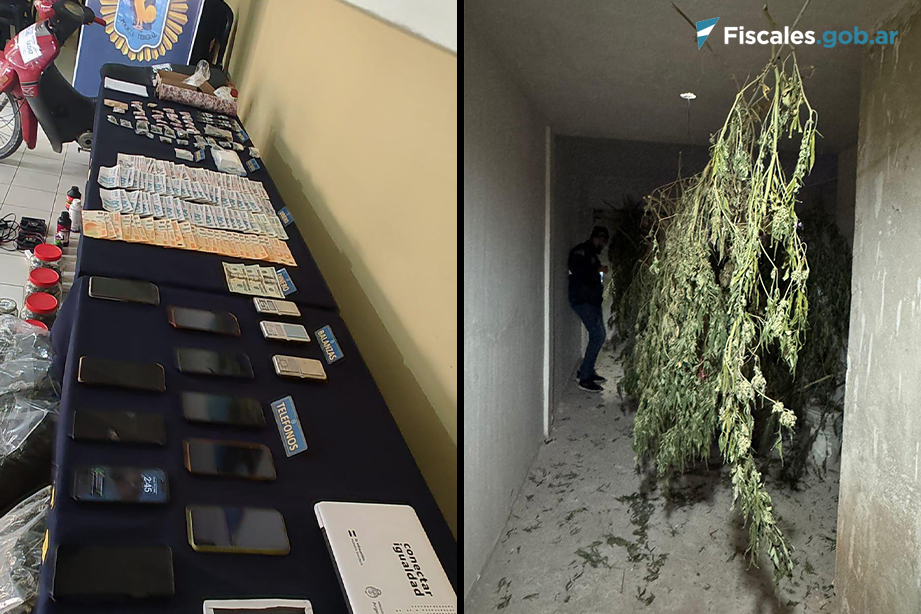 Mar del Plata: once personas fueron detenidas en el marco de 27 allanamientos simultáneos en dos causas por comercialización de estupefacientes