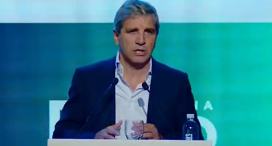 El pedido urgente de Luis Caputo a los empresarios de la Expo Real State: «Dejen de coimear»