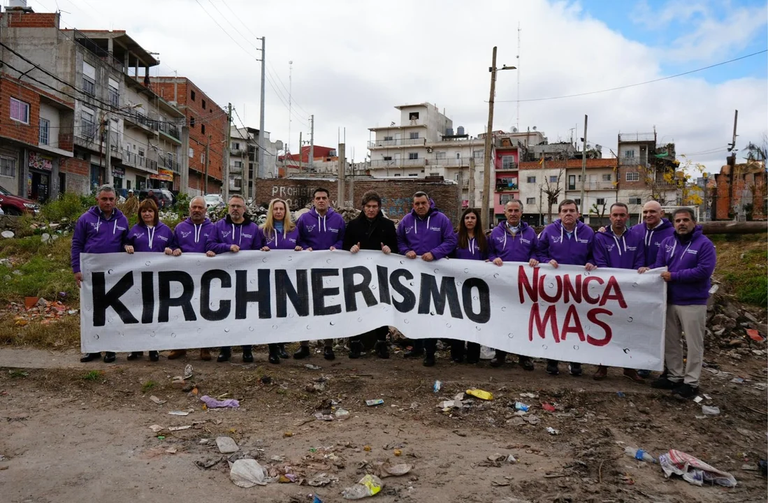 «Kirchnerismo Nunca Más»: la polémica campaña de La Libertad Avanza en la provincia de Buenos Aires