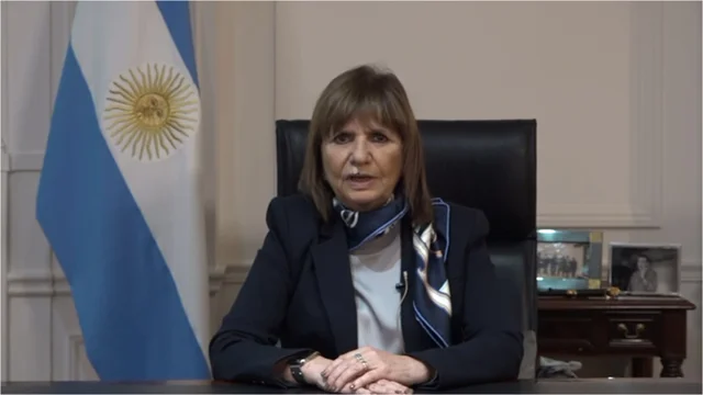 ¿Qué le pasó a Patricia Bullrich en el labio?