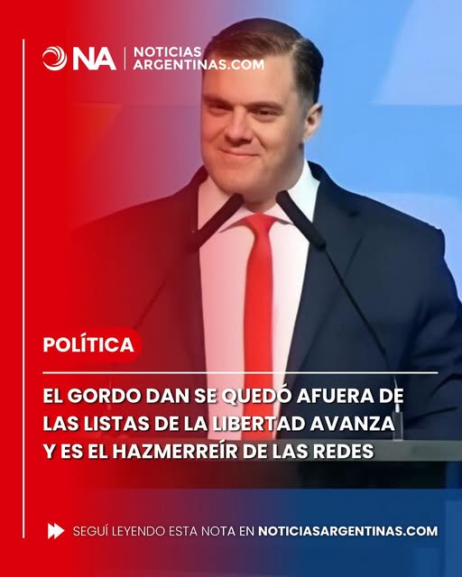 El Gobierno le soltó la mano al Gordo Dan y calificó como «barbaridad» el posteo contra los discapacitados