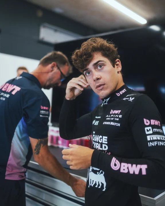 Tras su último puesto en la FP2 del GP de Monza, Colapinto se quejó de las altas temperaturas