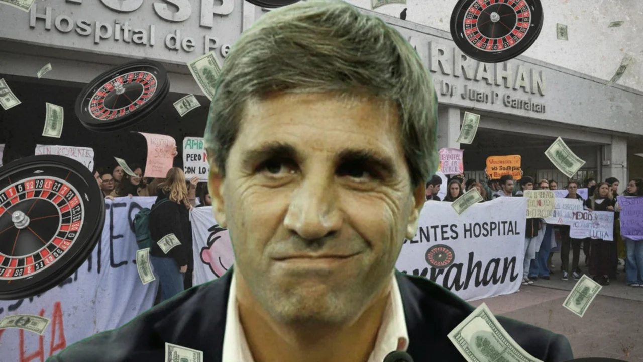 Denuncian que el Gobierno puso $40.000 millones del Garrahan en la timba financiera fomentada por Luis Caputo