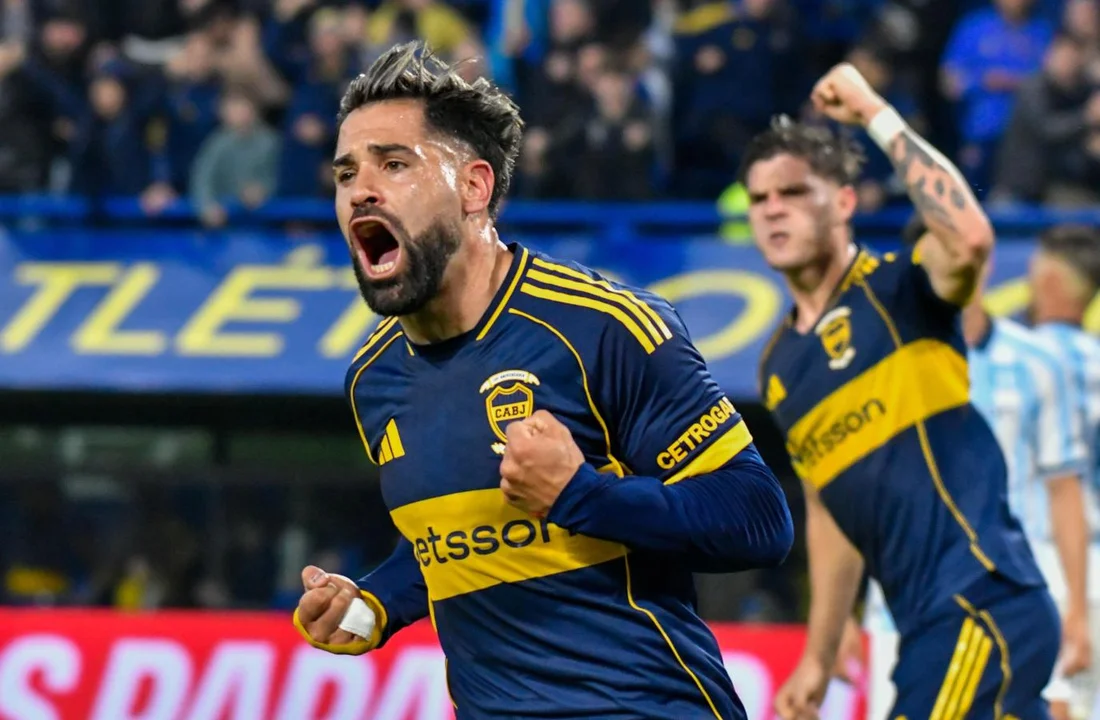 Milton Giménez sería titular ante la baja de Cavani en Boca