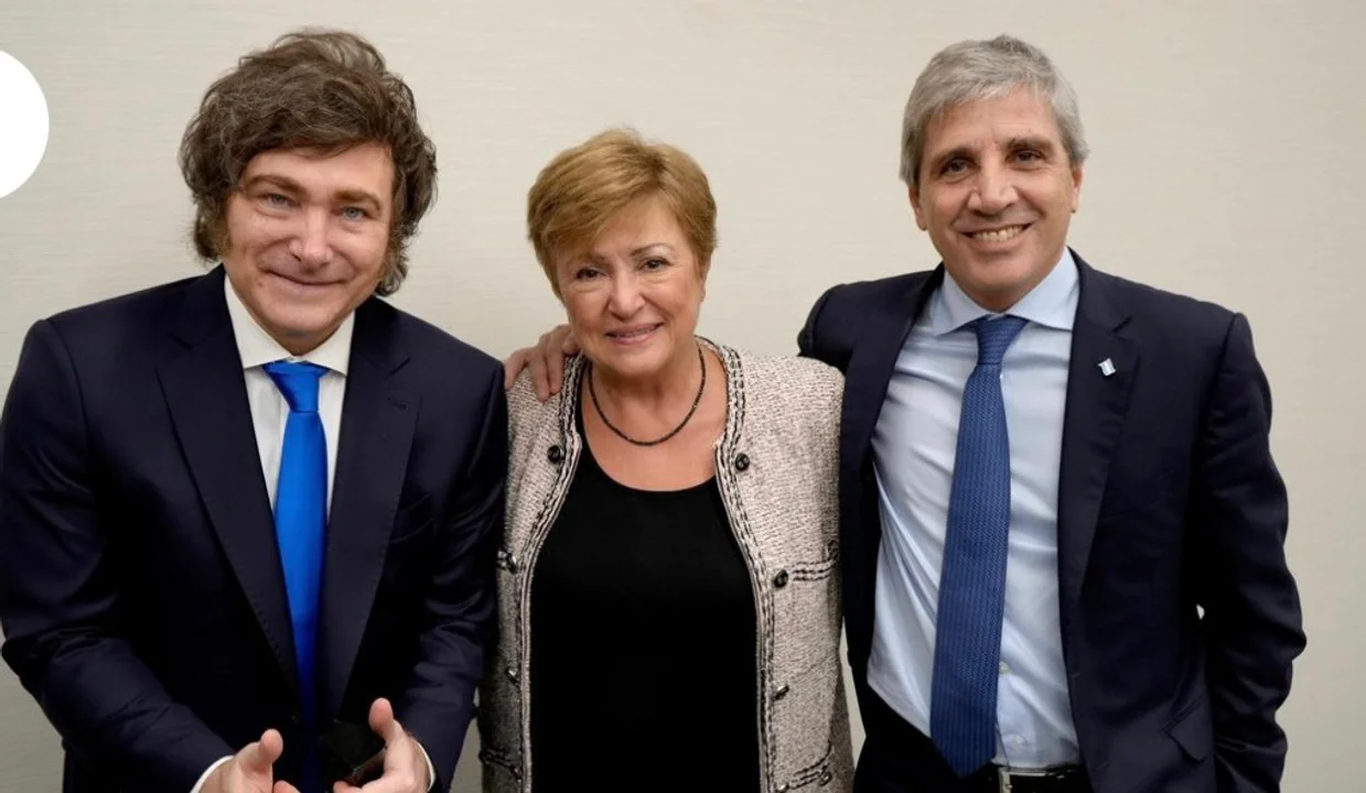 Tras la reunión con Milei, Kristalina Georgieva aseguró que Argentina “está yendo en la dirección correcta”