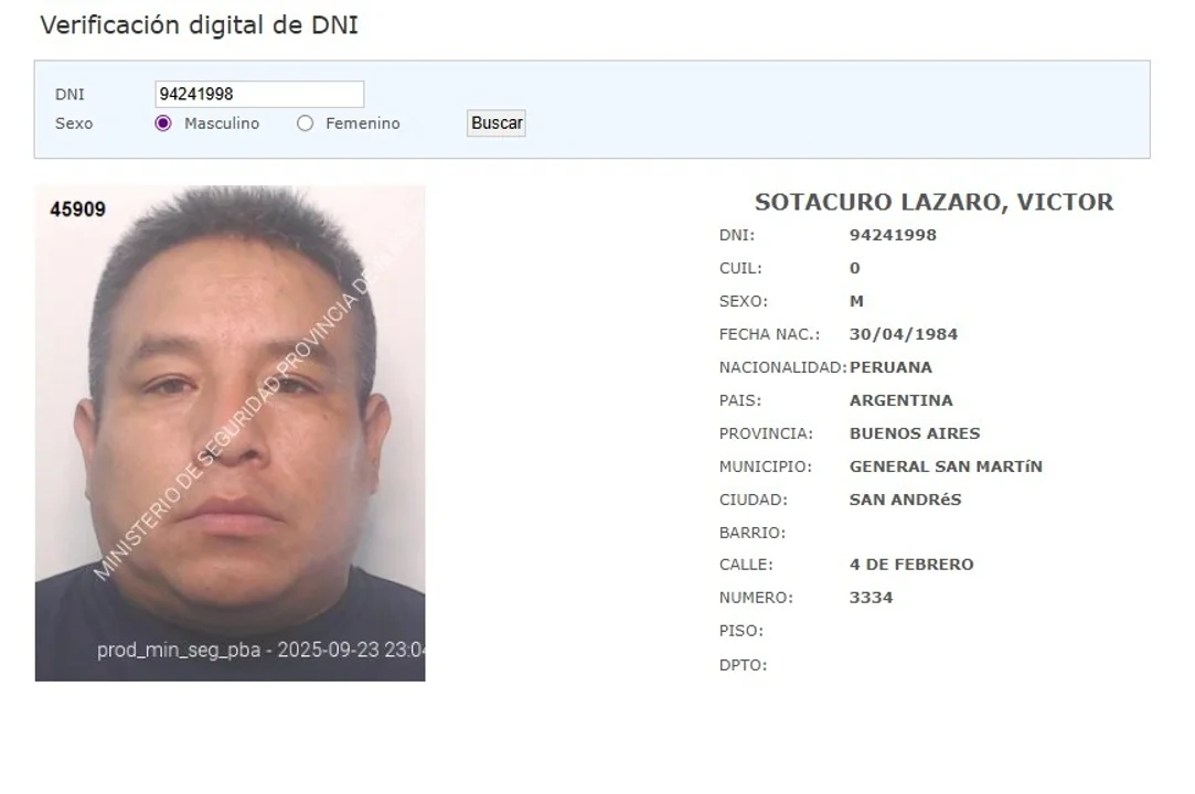 Triple crimen: detienen en Bolivia a Lázaro Sotacuro, el chofer de la camioneta que se llevó a las chicas