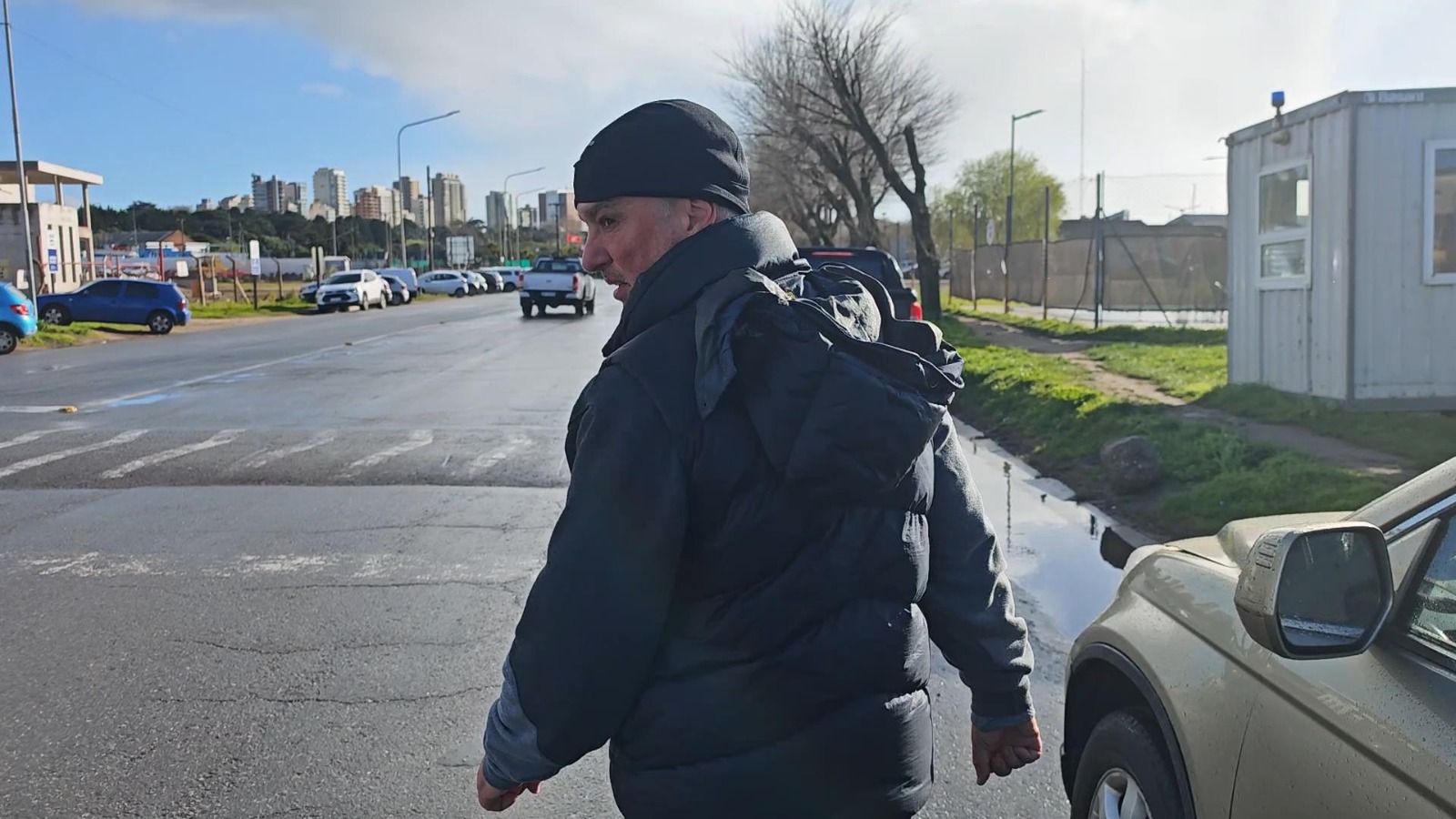 Noveno día de caminata: Marcelo González encara la recta final hacia los 404 Km