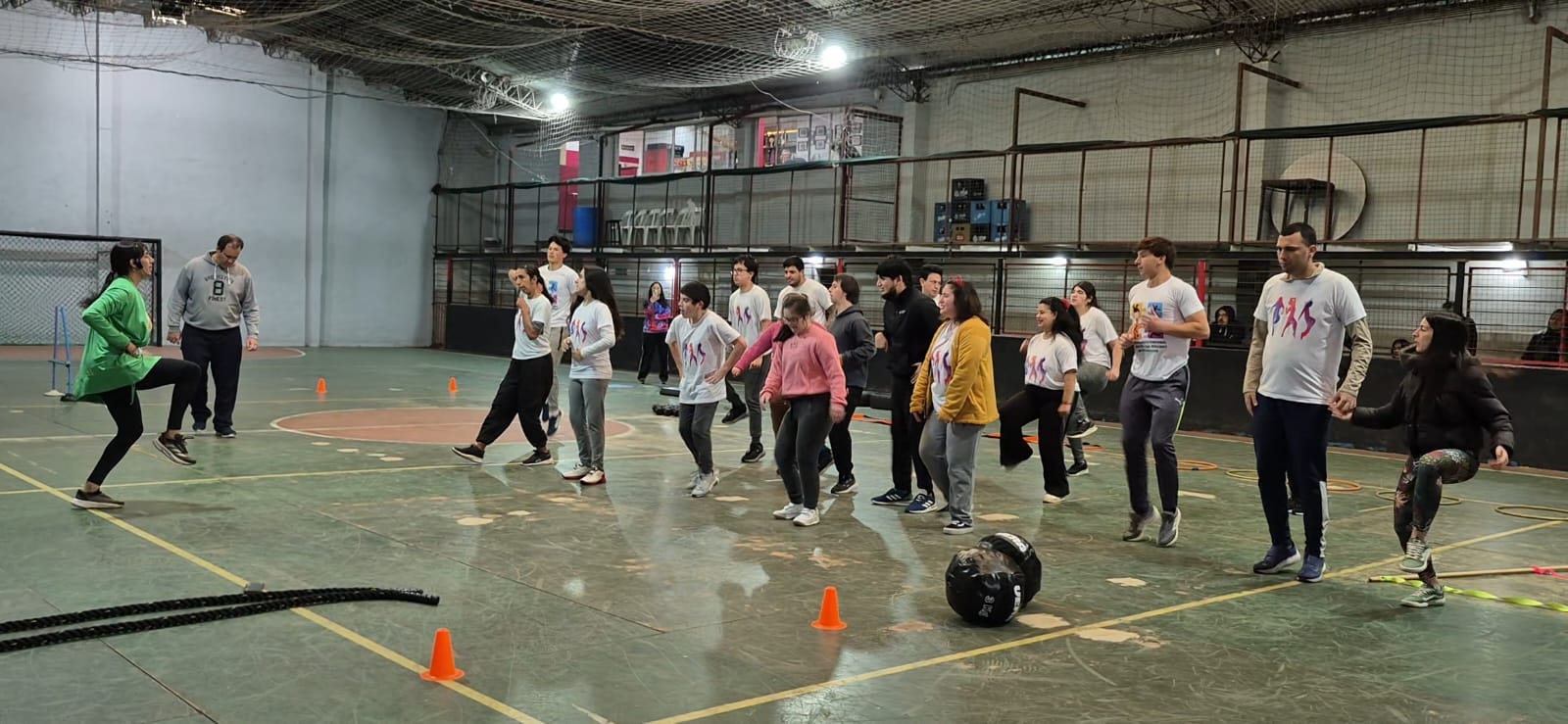 Quedó inaugurado el primer espacio de entrenamiento funcional recreativo para personas con discapacidad