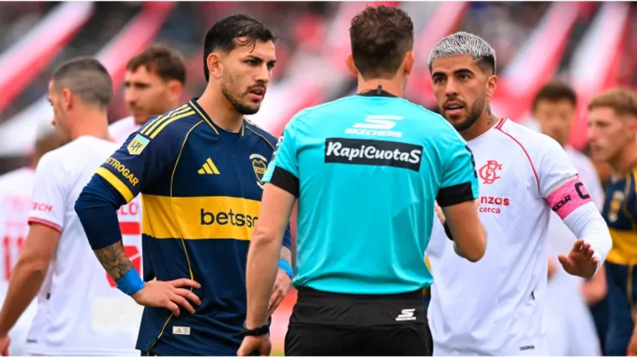 Polémica en la Liga Profesional: un árbitro fue parado tras una expulsión en Barracas – Boca