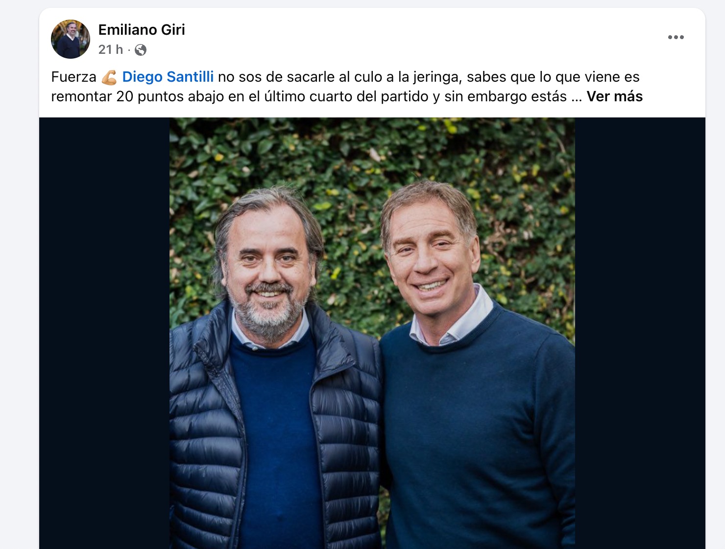 Diego Santilli y un pasado “casta” que no convence en las redes sociales