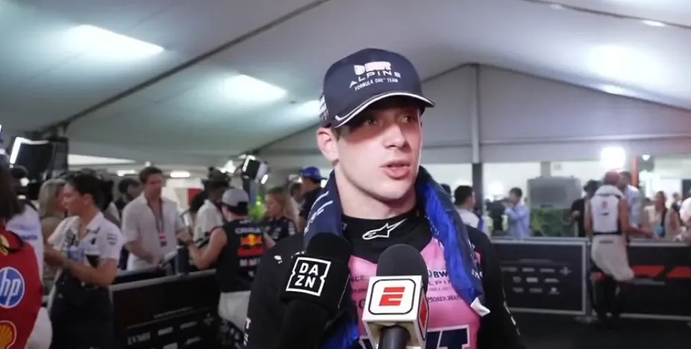 Franco Colapinto: «Le pongo mucha garra pero no sale nada, vamos muy despacio»