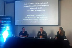 Se llevó a cabo una charla sobre la recuperación de la memoria audiovisual de Mar del Plata