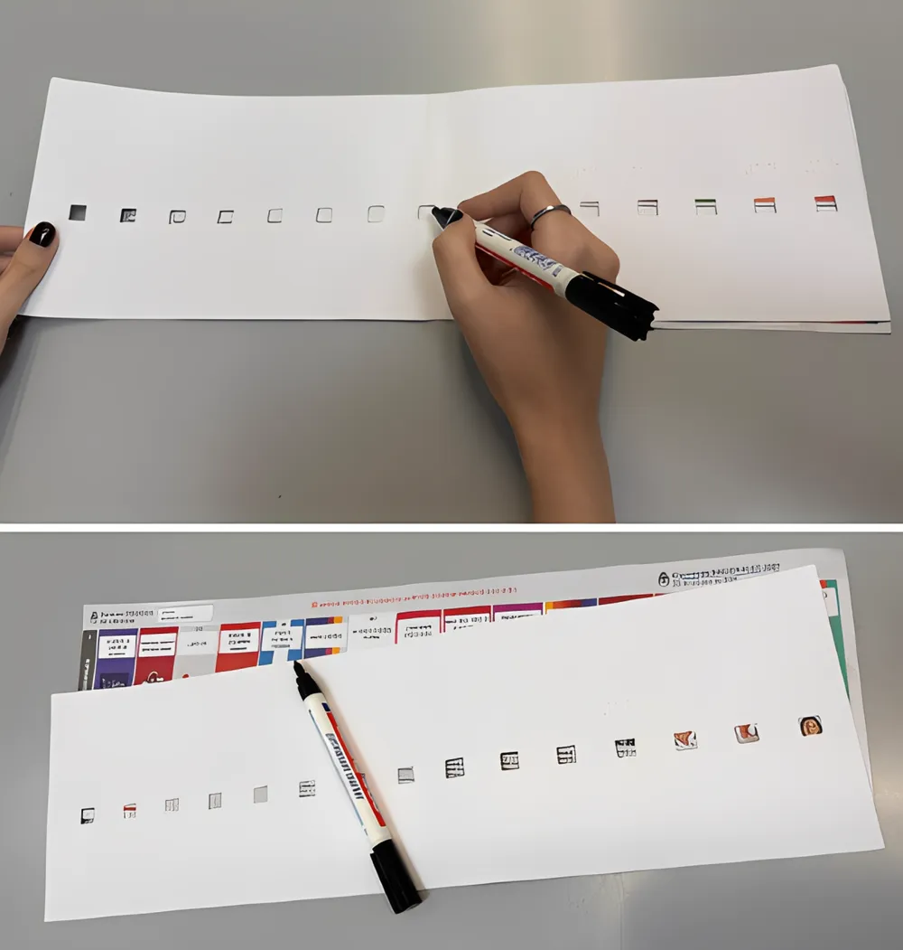 UMASDECA diseña plantillas para que ciegos y disminuidos visuales tengan garantizado su derecho al voto secreto