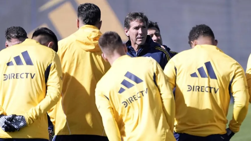 Boca practicó definición, el gran déficit que busca corregir Úbeda