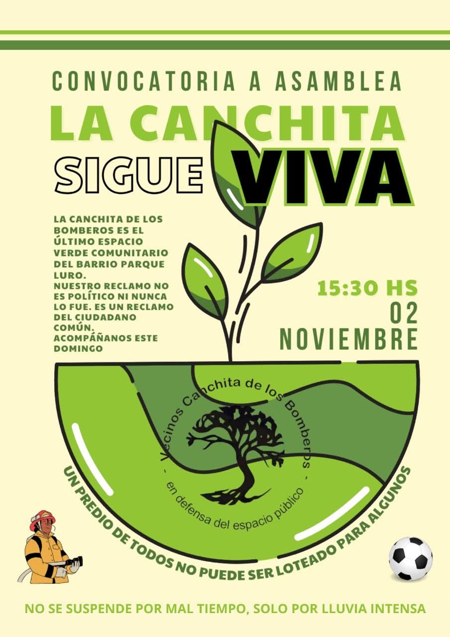 En Defensa de La Canchita de los Bomberos