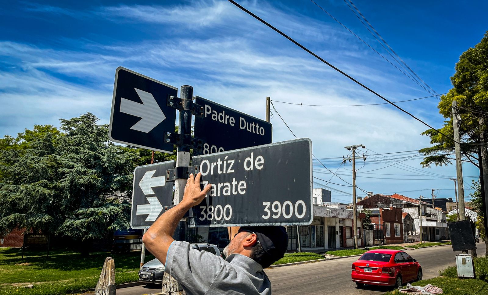 Atención – Nuevo sentido de Circulación por Padre Dutto.