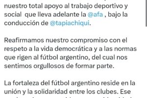 En la guerra política y económica los clubes salieron a bancar a Tapia