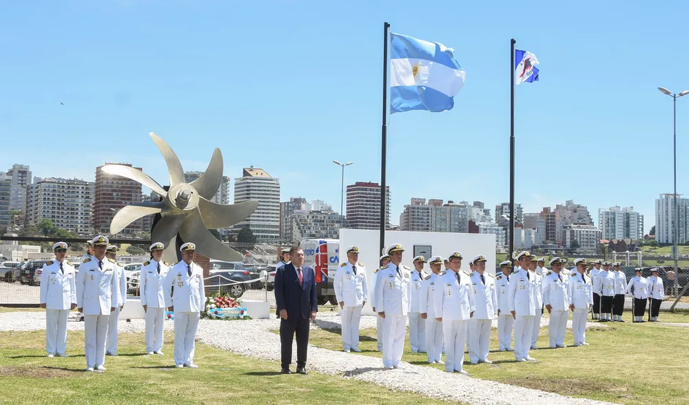 Homenaje a 8 años del naufragio del submarino ARA San Juan
