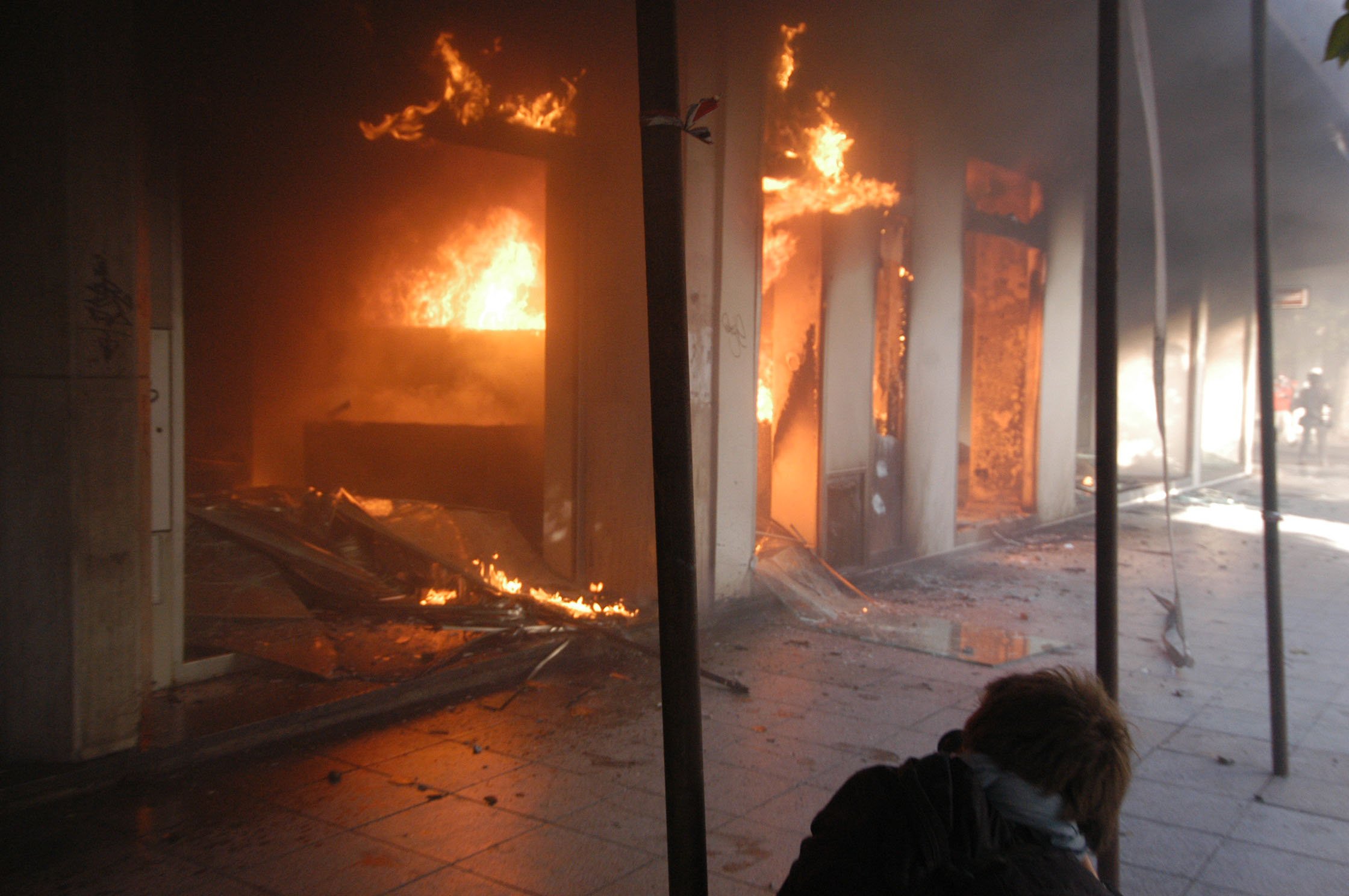 Los 20 años del “No al ALCA” y los grandes destrozos sobre la Avenida Colón