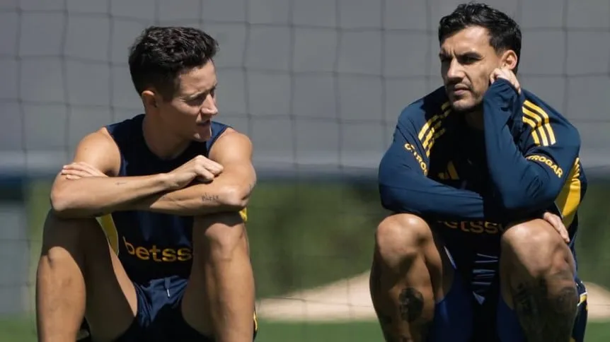 Ander Herrera no jugó contra Argentinos por una molestia y Boca está alerta para las semifinales