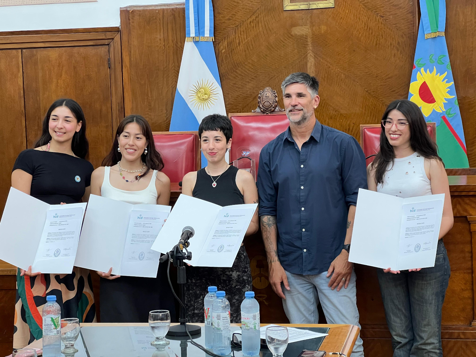 El HCD destacó la propuesta visual y social del cortometraje “Fileteras”, elaborado por egresadas de la UNMdP