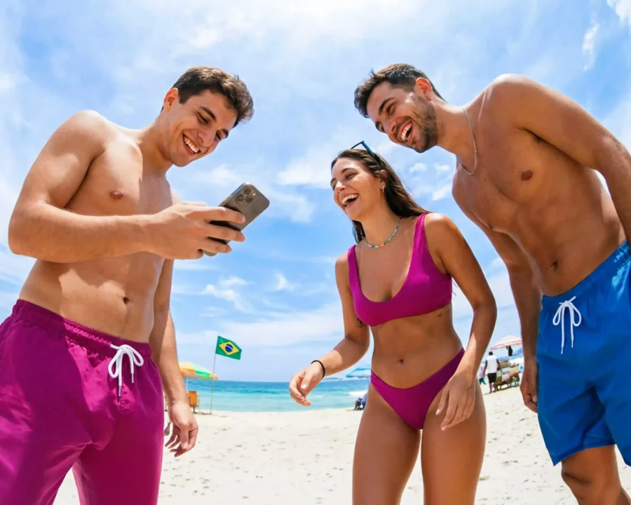 Unos 5 millones de viajeros argentinos en Brasil pagan la mitad de los gastos con el celular