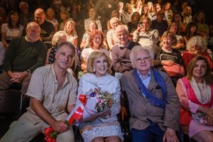 Mirtha Legrand asistió por primera vez a un teatro independiente para ver “Vanya”
