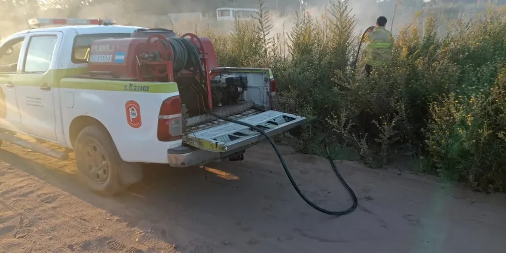 Junín: los bomberos tuvieron que apagar 23 incendios en 3 días