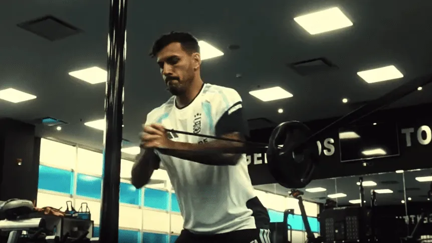 Entre Boca y la Selección Argentina: así trabaja Paredes en su recuperación