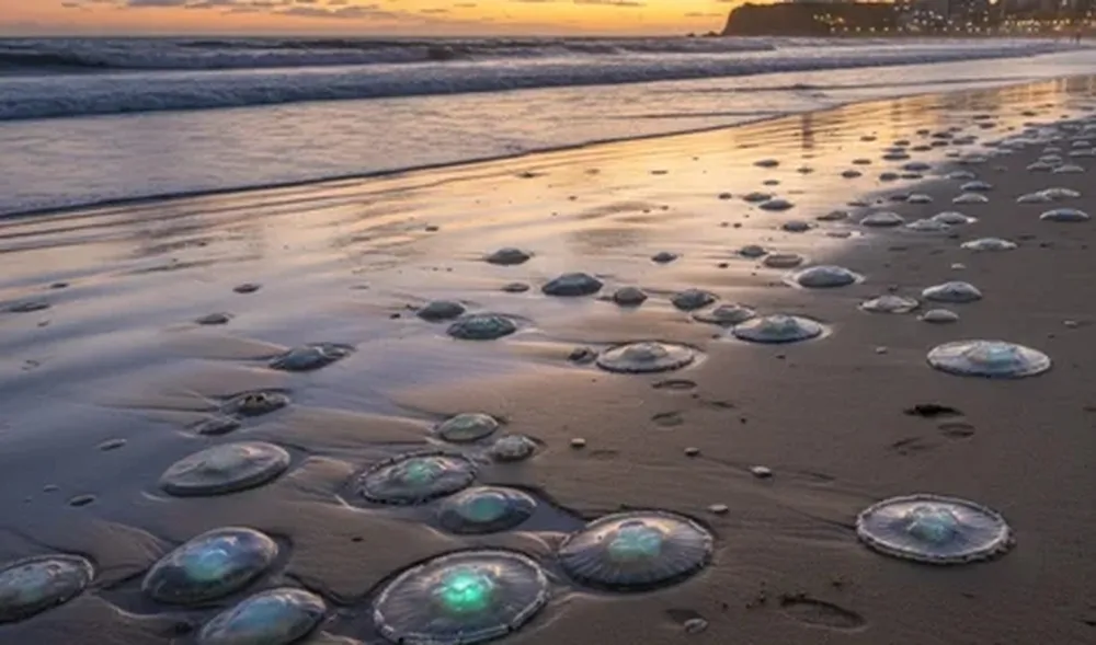 El mar más caliente trajo aguavivas… y sus picaduras