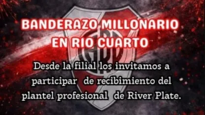 Río Cuarto y un banderazo masivo para la primera visita de River en 42 años