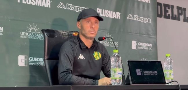 Aldosivi perdió el invicto de local en el debut de Damonte como DT